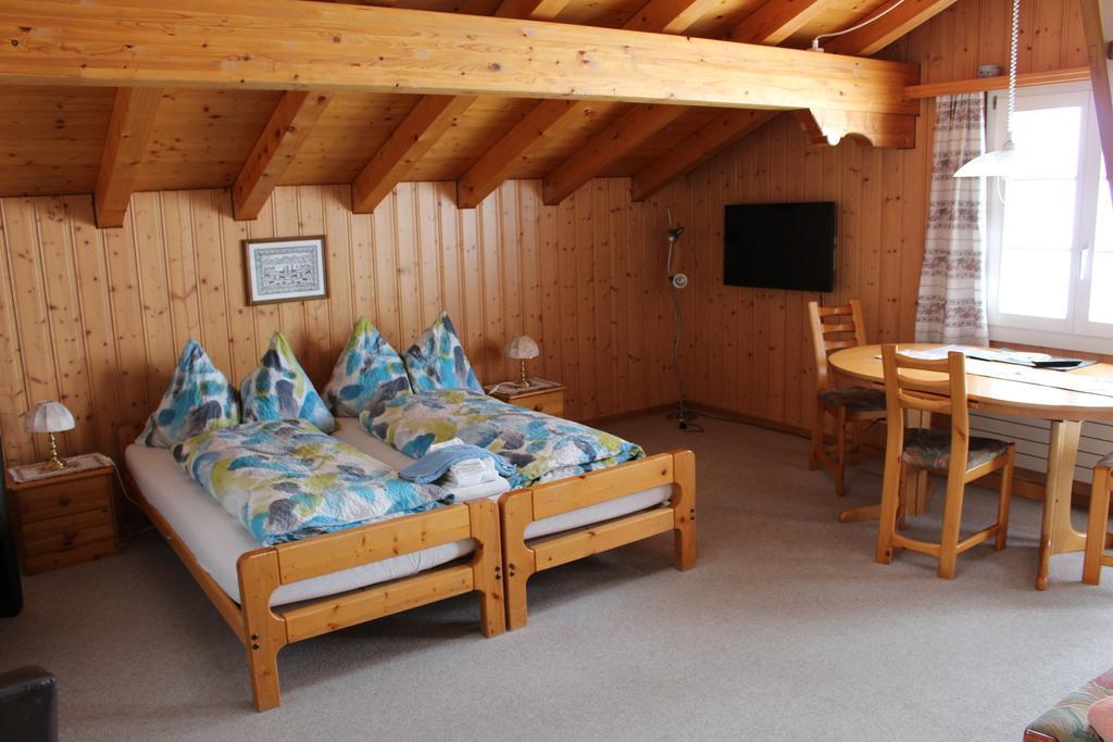 Chalet Spinne Grindelwald Habitación foto